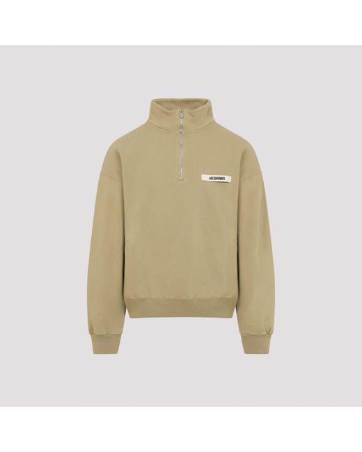 Jacquemus Natural Gros Grain Sweatshirt for men