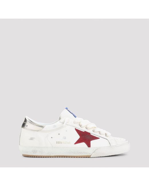 Golden Goose Deluxe Brand Pink Super Star Sneakers for men