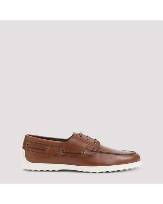 Tod's Brown Boat Loafer for men
