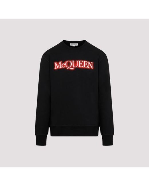 Alexander McQueen Black Aexander Mcqueen Sweatshirt for men