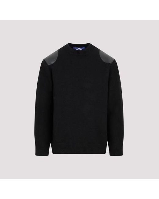 Junya Watanabe Black Woo Sweater for men