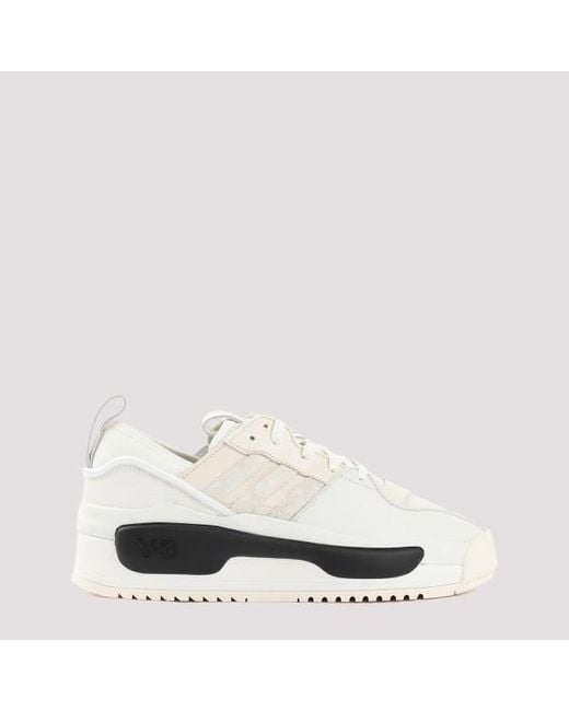 Y-3 White Y-3 Rivalry Sneakers for men