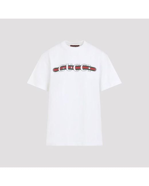 Gucci White Ancora G Loved T-Shirt