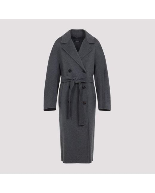 Max Mara Black 'S Paul Double Breast Coat