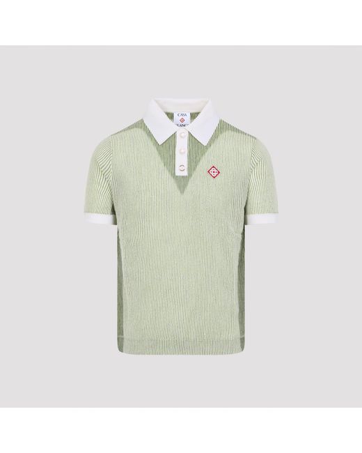 Casablanca Green Polo Shirts for men