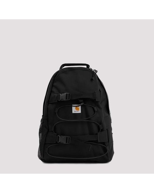 Carhartt Black Kickflip Recycled Polyester Backpack Unica for men
