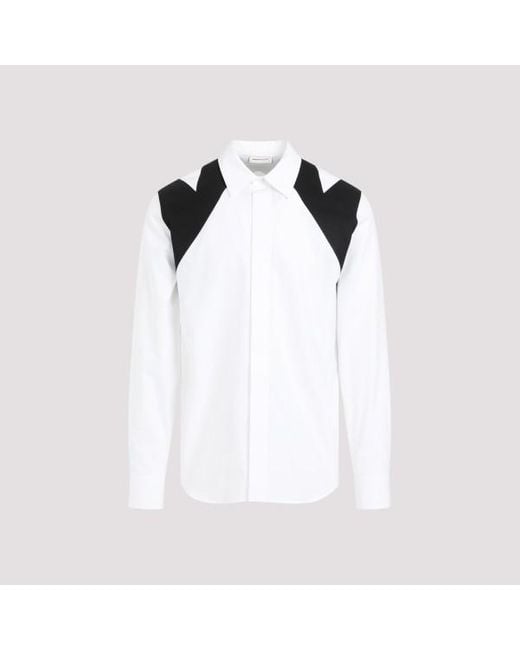 Alexander McQueen White Cotton Shirt for men
