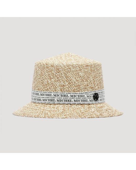 maison michel bucket hat