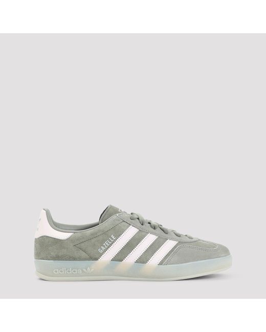 Adidas Gray Gazelle Indoor Sneakers for men