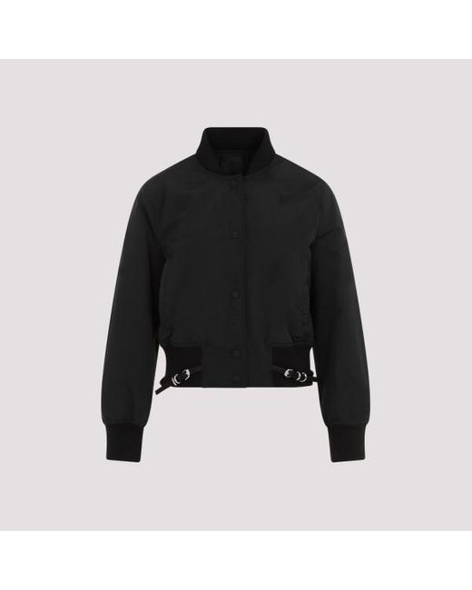 Givenchy Black Long Sleeve With Attached Belt Blouson