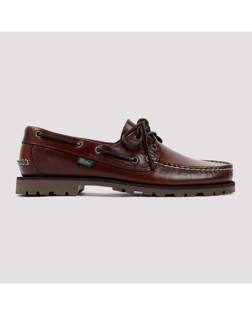 Paraboot Brown Malo Loafer Shoes for men