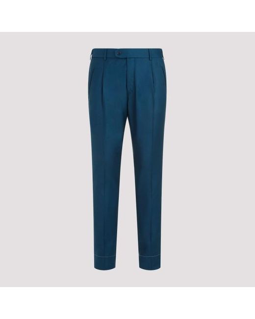 Brioni Blue Pants for men