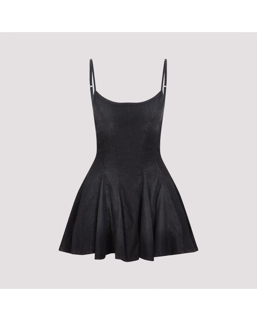 DIESEL Black Panelled Dress