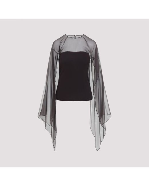 Alberta Ferretti Black Top