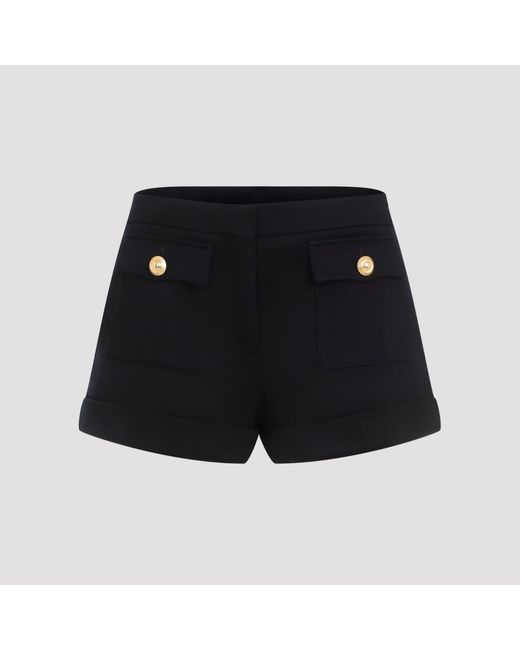 Tom Ford Black Virgin Wool Bermudas Shorts