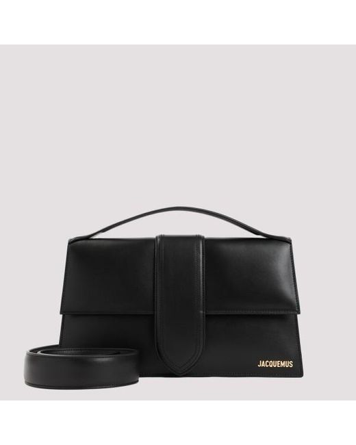 Jacquemus Black Le Bambidou Leather Bag Unica
