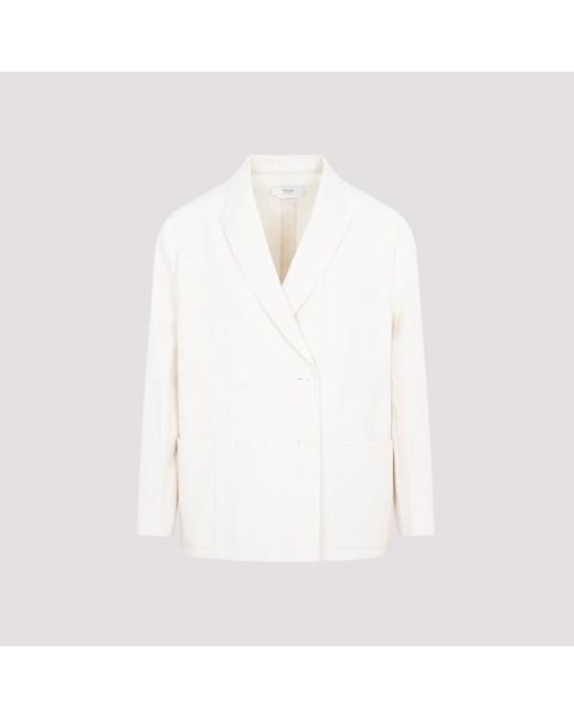Prada White Cotton Jacket