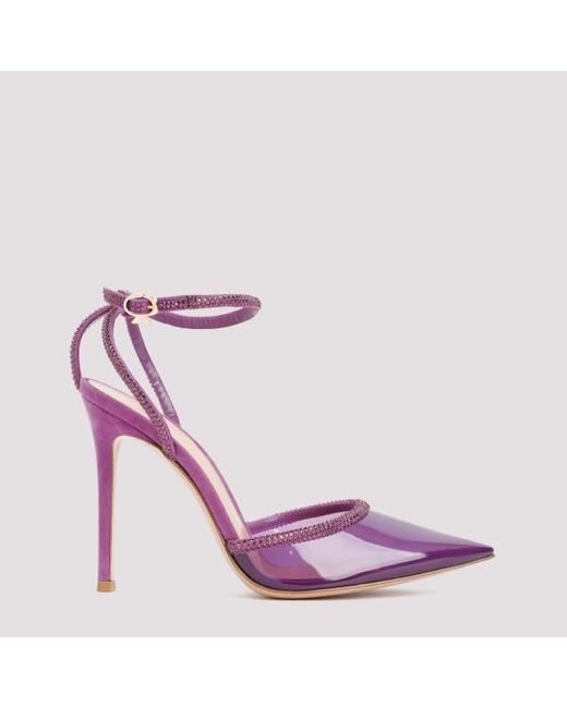 Gianvito Rossi Purple Sandals