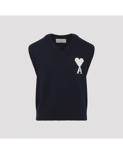 AMI Blue Sweater for men