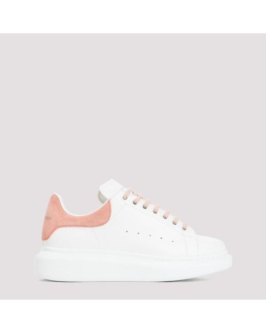 Alexander McQueen Pink Platform Sneakers