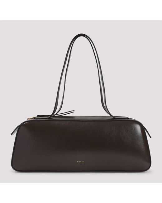 Khaite Black Simona Shoulder Bag