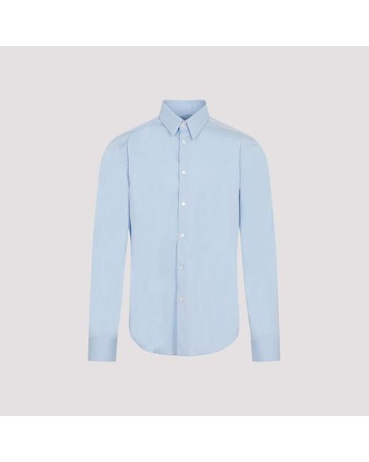 Lanvin Blue Slim Fit Shirt for men