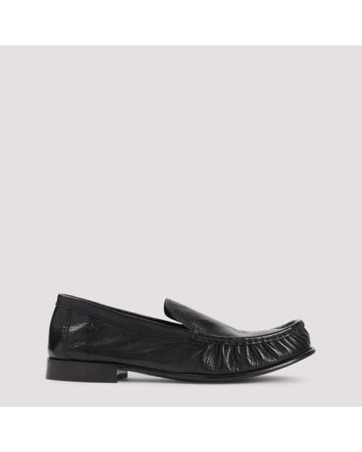 Miu Miu Black Mocassini Loafers