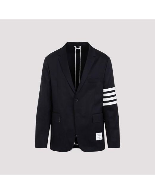 Thom Browne Blue Unconstructed Classic Jacket for men