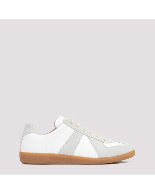 Maison Margiela White Replica Low-Top Sneakers for men