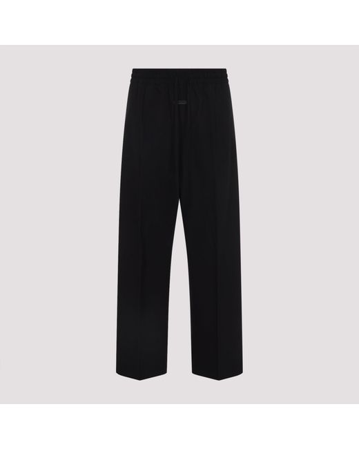 Fear Of God Black Wideleg Drawstring for men