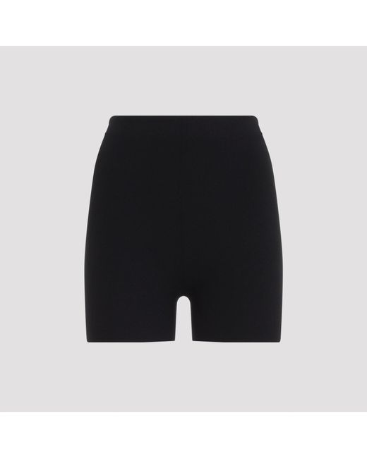 Wolford Black Seamless Form Mini Shorts