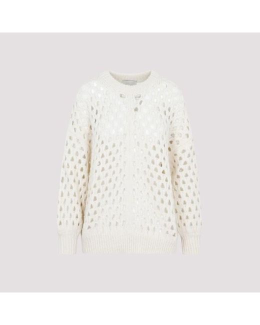 Isabel Marant White Tane Sweater