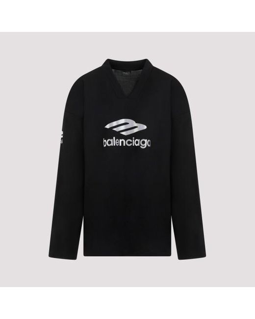 Balenciaga Black Ski T-shirt for men