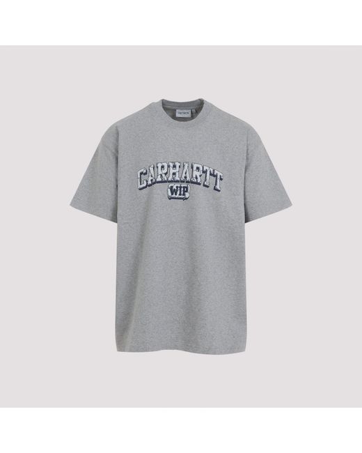 Carhartt Gray Heavy Duty T-Shirt for men