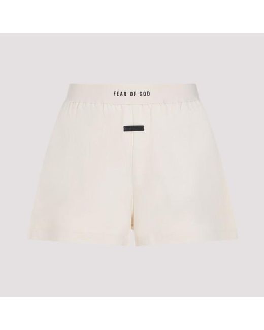 Fear Of God White Loungewear Shorts for men