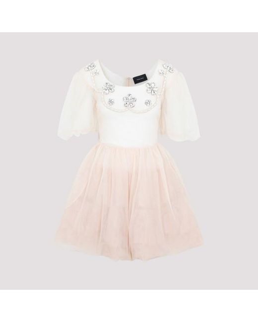 Simone Rocha Pink Tutu Mini Dress