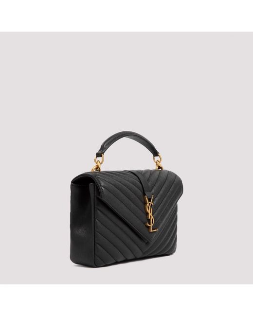 Medium leather matellasé hotsell collège shoulder bag