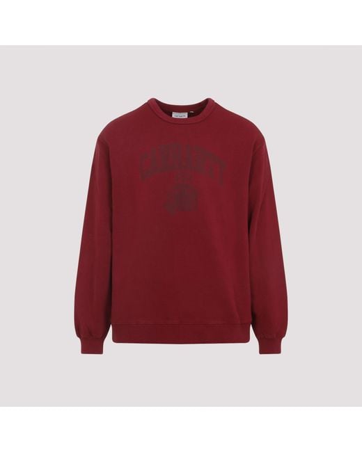 Carhartt Red Logo Sweatshirt