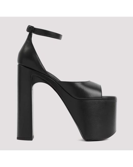 Balenciaga Black Camden Platform Sandals