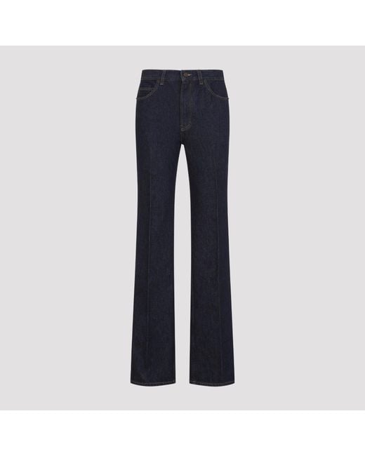 Saint Laurent Blue 70's Eagle Jeans