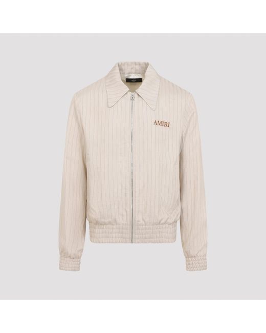 Amiri Natural Striped Jacket for men