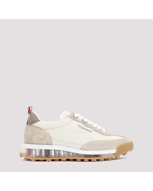 Thom Browne White Tech Runner Sneakers
