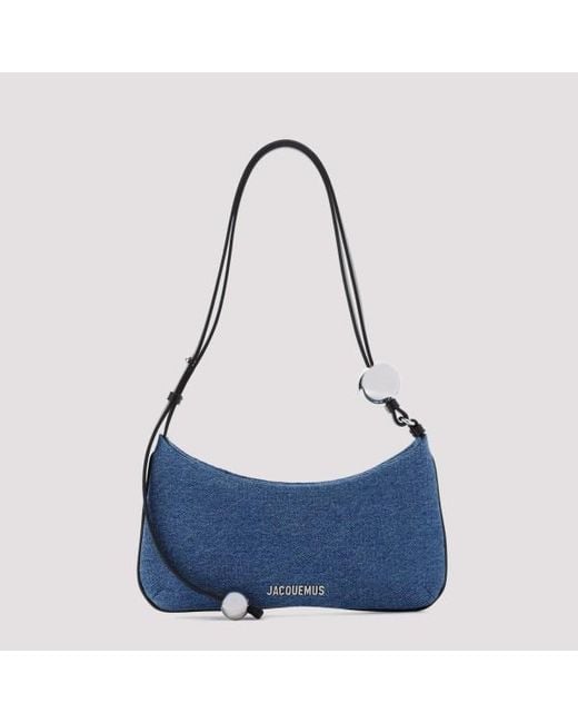 Jacquemus Blue Le Bisou Perle Handbag Unica
