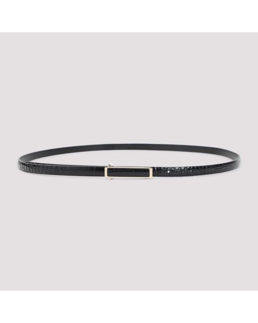 Tom Ford Multicolor Soft Printed Croco Belt