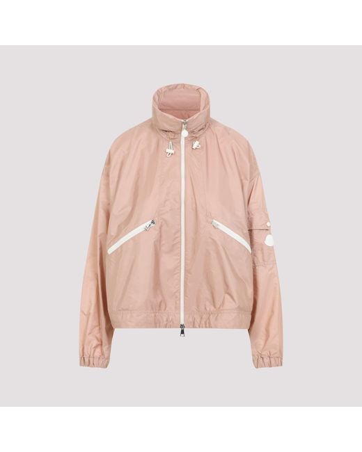 Moncler Pink Marmacy Polyamide Jacket