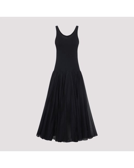 Co. Black Tton Crinoline Double Layer Dress