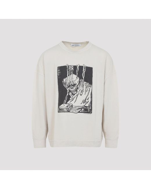 Our Legacy White Slack Sweatshirt for men