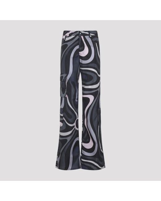 Emilio Pucci Blue Pants