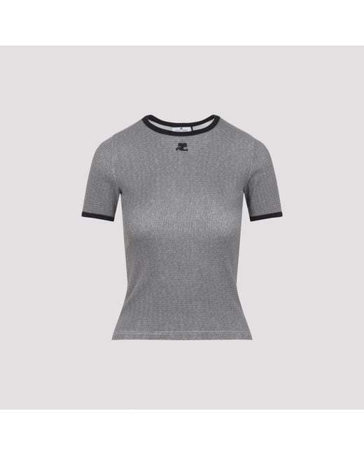 Courreges Gray Tshirt