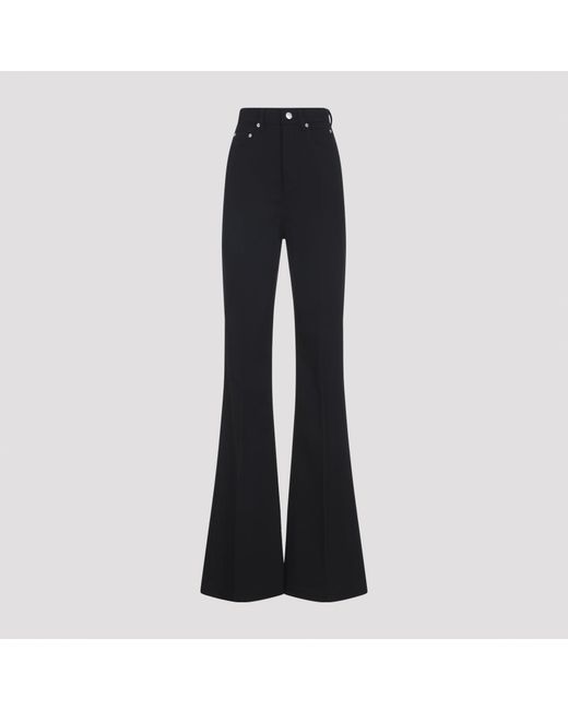 Rick Owens Black Bolan Bootcut Pants